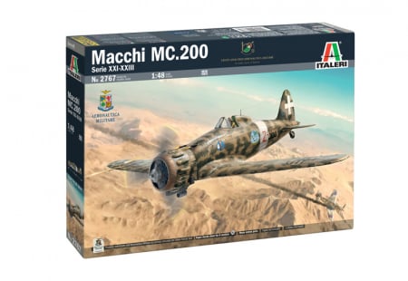 Aero militare - Italeri 2767 - 1:48 Macchi C.200 Serie XXI-XXIII