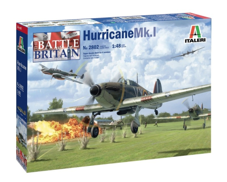 Aero militare - Italeri 2802 - 1:48 HURRICANE Mk.I - BATTLE OF BRITAIN 80th ANNIVERSARY AND SUPER DECAL