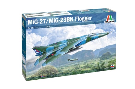 Avioane - Italeri 2817 - 1:48 Soviet fighter-bomber MiG-27 Flogger D