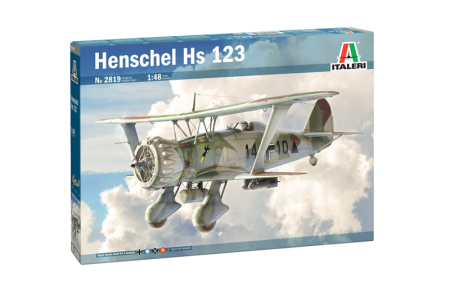 Avioane - Italeri 2819 - 1:48 HENSCHEL HS-123