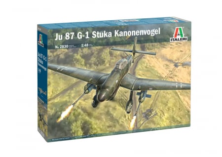 Kituri machete - Italeri 2830 - 1:48 Ju-87G-1 Stuka Kanonenvogel