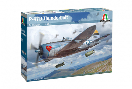 Aero militare - Italeri 2835 - 1:48 American fighter-bomber P-47D Thunderbolt