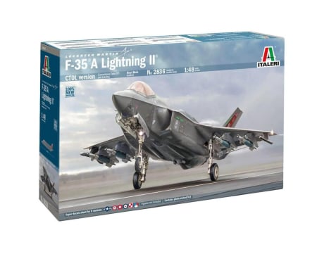 Noutati - Italeri 2836 - 1:48 American Fighter Lockheed Martin F-35A Lightning Ii Beast Mode