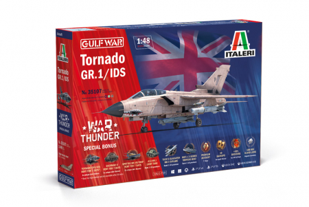 Aero militare - Italeri 35107 - 1:48 War Thunder: Italian Fighter Aircraft Tornado Gr.1/Ids Gulf War