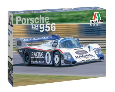 Auto de curse - Italeri 3648 - 1:24 PORSCHE 956 24hrs Le Mans 1983