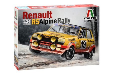 Auto de curse - Italeri 3652 - 1:24 RENAULT 5