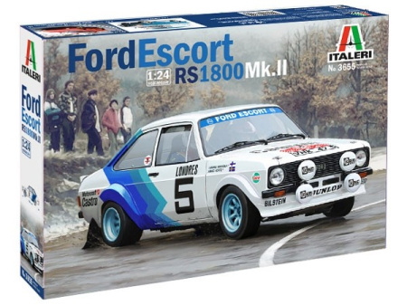 Auto de curse - Italeri 3655 - 1:24 FORD ESCORT RS1800 Mk.II