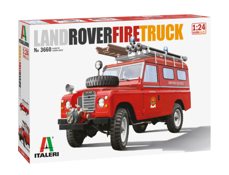 Kituri machete - Italeri 3660 - 1:24 LAND ROVER FIRE TRUCK