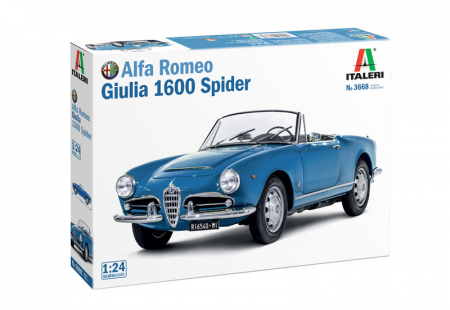 Auto - Italeri 3668 - 1:24 Alfa Romeo Giulia 1600 Spider