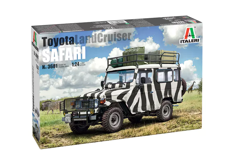 Noutati - Italeri 3681 - 1:24 Toyota Land Cruiser Safari