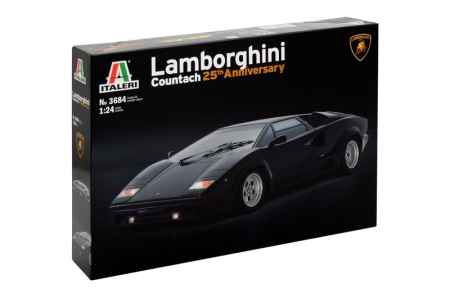 Auto - Italeri 3684 - 1:24 LAMBORGHINI COUNTACH 25th Anniversar