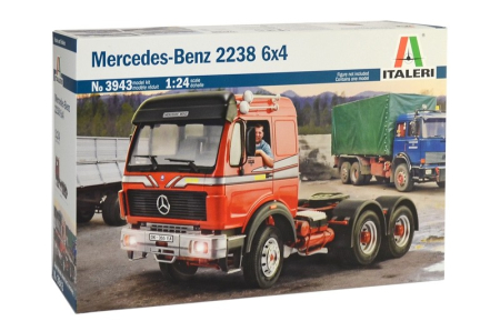 Camioane - Italeri 3943 - 1:24 MERCEDES BENZ 2238 6x4