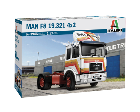 Camioane - Italeri 3946 - 1:24 Man 19.321 2 Axle Tractor
