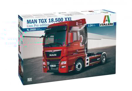 Camioane - Italeri 3959 - 1:24 MAN TGX 18.500 XXL Lion Pro Edition