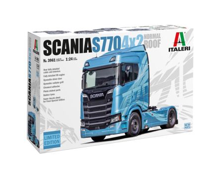 Camioane - Italeri 3961 - 1:24 Scania S770 4x2 Normal Roof - LIMITED EDITION
