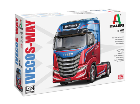 Kituri machete - Italeri 3963 - 1:24 Iveco S-Way - New Moulds
