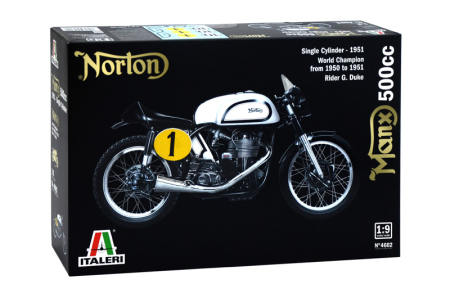 Motociclete - Italeri 4602 - 1:9 NORTON MANX 500cc 1951