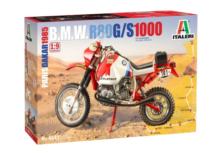 Motociclete - Italeri 4641 - 1:9 B.M.W. R80 G/S 1000 1985 Gaston Rahier