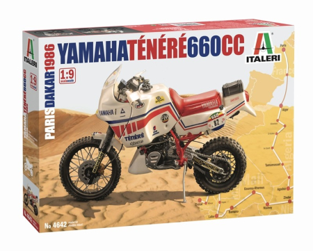 Motociclete - Italeri 4642 - 1:9 YAMAHA TENERE' 660cc 1986