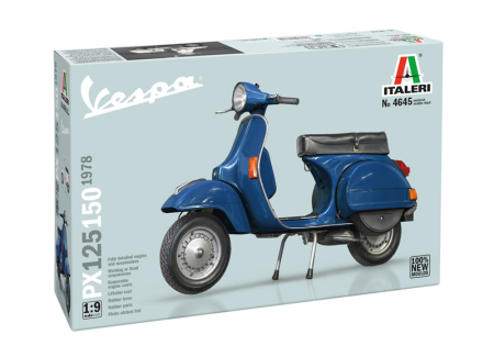 Noutati - Italeri 4645 - 1:9 Motorcycle Vespa PX 125/150 1978