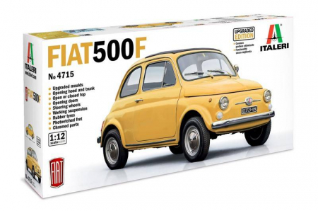 Auto - Italeri 4715 - 1:12 Fiat 500 F Upgraded Edition