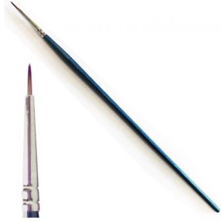 Pensule - Italeri 51281 - 0/10 Synthetic Round Brush With Brown Ti