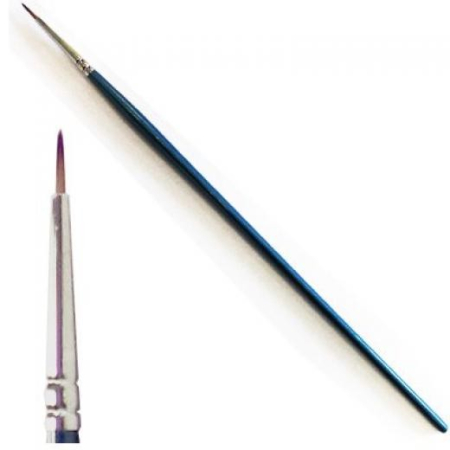 Pensule - Italeri 51285 - 0 Synthetic Round Brush with Brown Tip