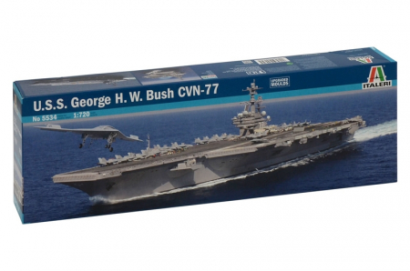 Navo - Italeri 5534 - 1:720 U.S.S. GEORGE H.W. BUSH CVN 77