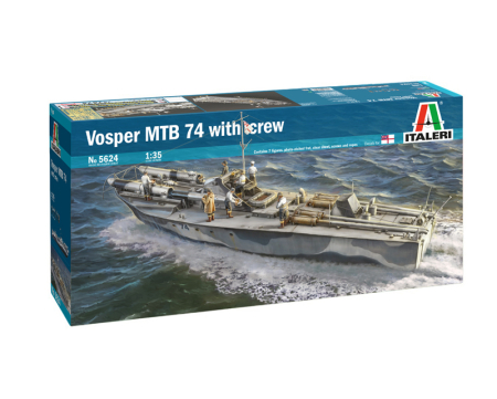 Navo - Italeri 5624 - 1:35 VOSPER MTB 74 with CREW