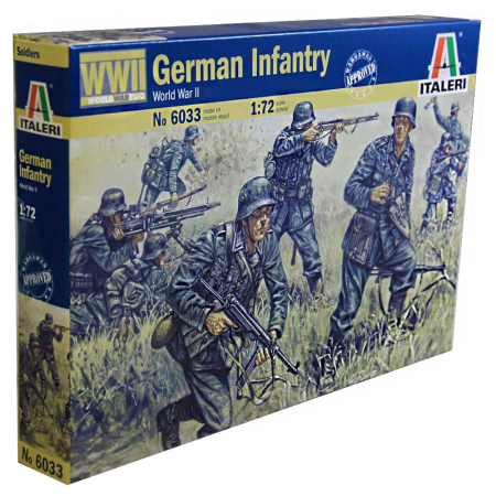 Figurine - Italeri 6033 - 1:72 German Infantry