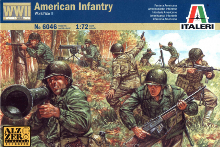 Kituri machete - Italeri 6046 - 1:72 American Infantry, Wwii