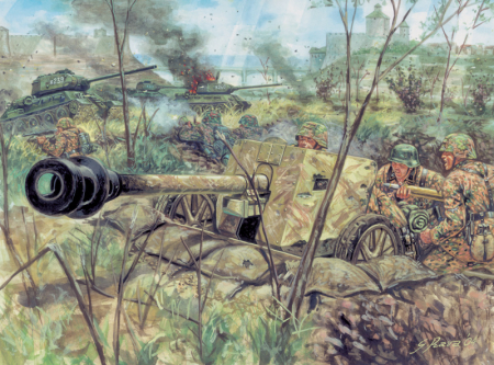 PACHETE - Italeri 6096 - 1:72 Pak 40 Antitank Gun