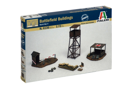 Accesorii diorama - Italeri 6130 - 1:72 Battlefield Buildings