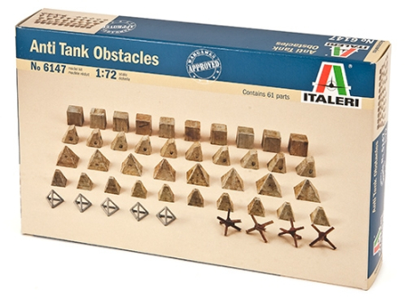 Noutati - Italeri 6147 - 1:72 Anti Tank Obstacles