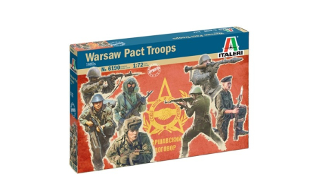 Figurine - Italeri 6190 - 1:72 1980s WARSAW PACT TROOPS - 48 figures