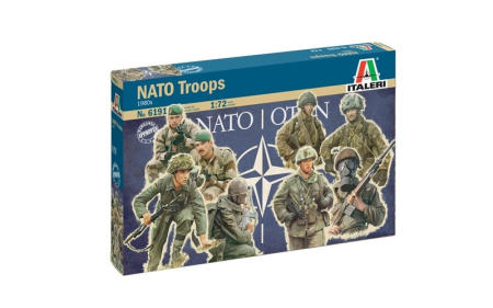 Figurine - Italeri 6191 - 1:72 1980S  Nato Troops - 48 Figures