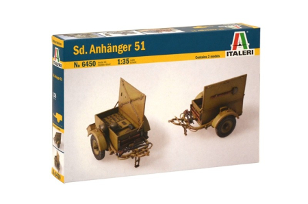 Kituri machete - Italeri 6450 - 1:35 SD. ANHANGER