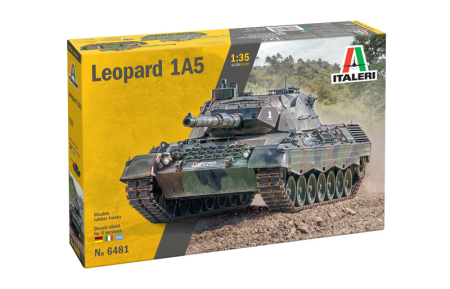 Kituri machete - Italeri 6481 - 1:35 Leopard 1A5 (with Greek decals)