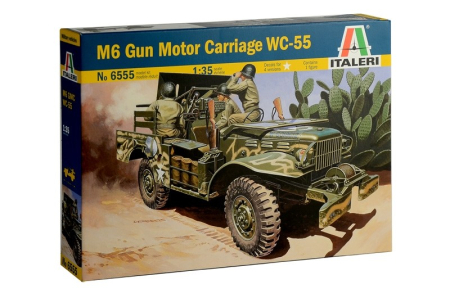 PACHETE - Italeri 6555 - 1:35 37mm Gun Motor Carriage M6