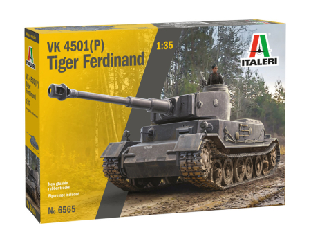 Kituri machete - Italeri 6565 - 1:35 VK 4501 (P) TIGER FERDINAND