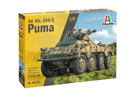 Kituri machete - Italeri 6572 - 1:35 Sd.Kfz.234/2 PUMA