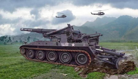 Kituri machete - Italeri 6574 - 1:35 M110A1