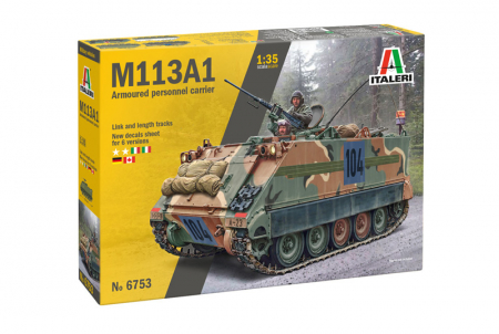 Kituri machete - Italeri 6753 - 1:35 U.S. Armored Personnel Carrier M113A1