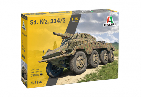 Kituri machete - Italeri 6756 - 1:35 German armored car Sd.Kfz. 234/3