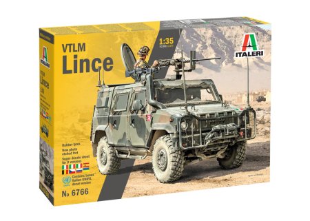 Noutati - Italeri 6766 - 1:35 Italian Light Multirole Tactical Vehicle Vtlm Lince