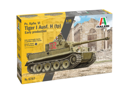 Noutati - Italeri 6767 - 1:35 German Heavy Tank Pz. Kpfw. Vi Tiger I Ausf. H (Tp) Early Production