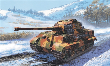 Kituri machete - Italeri 7004 - 1:72 Sd. Kfz. 182 King Tiger