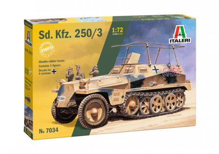 PACHETE - Italeri 7034 - 1:72 Half-Track Sd.Kfz. 250/3