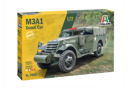 Kituri machete - Italeri 7063 - 1:72 M3A1 Scout Car