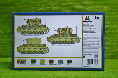 Italeri 7074 - 1:72 Flakpanzer IV Wirbelwind [1]